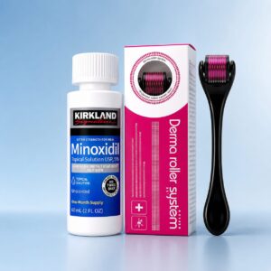 Minoxidil + Derma Roller Combo Pack